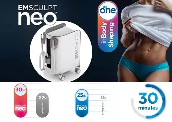 Want to burn fat and build muscle in an easy, convenient, 30-minute treatment? Learn about EMSCULPT NEO